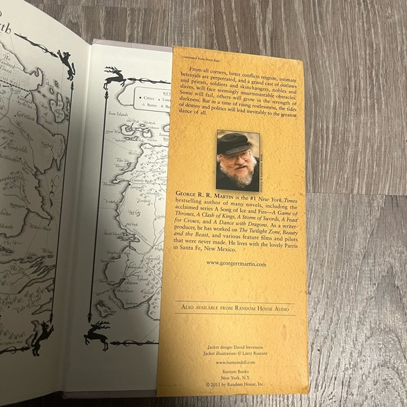 A Dance With Dragons By George R.R. Martin Hardcover 2011 - Picture 4 of 9